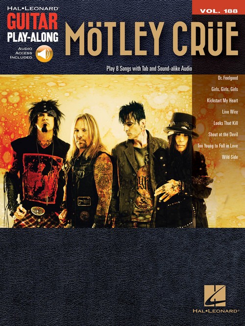 Mötley Crüe: Guitar Play-Along Volume 188