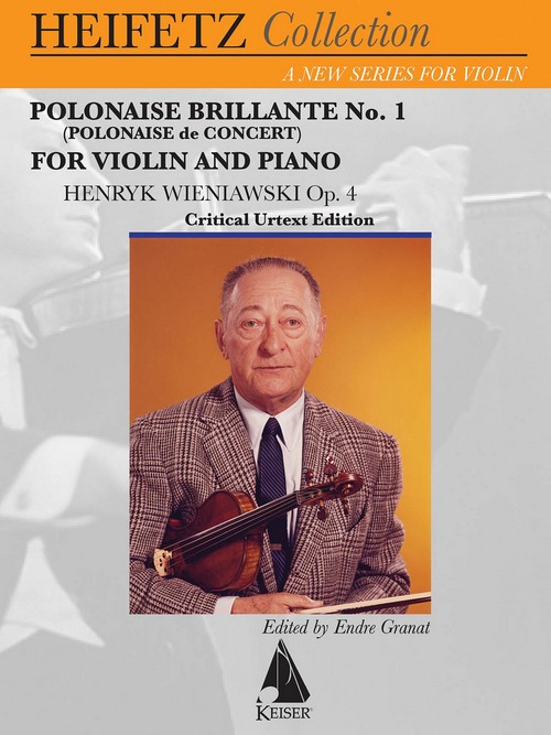 Polonaise Brillante No. 1, Op. 4: Polonaise de Concert, Violin and Piano. 9781581061949