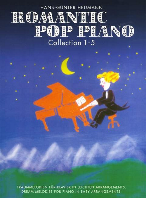 Romantic Pop Piano, Collection Band 1-5, Traummelodien für Klavier in leichten Arrangements. 9783865435996