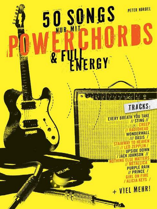 50 Songs nur mit Powerchords & Full Energy, guitar