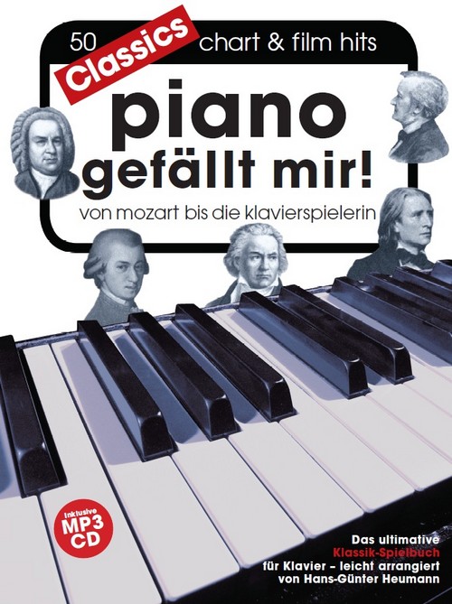 Piano Gefällt Mir! Classics: Von Mozart bis Die Klavierspielerin (+CD)