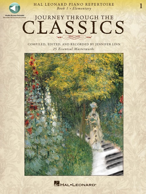 Journey Through the Classics 1 Elementary: Hal Leonard Piano Repertoire - 25 Essential Masterworks