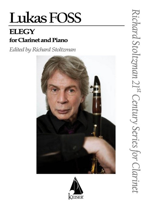 Elegy for Clarinet and Orchestra, Piano Reduction. 9781581062168