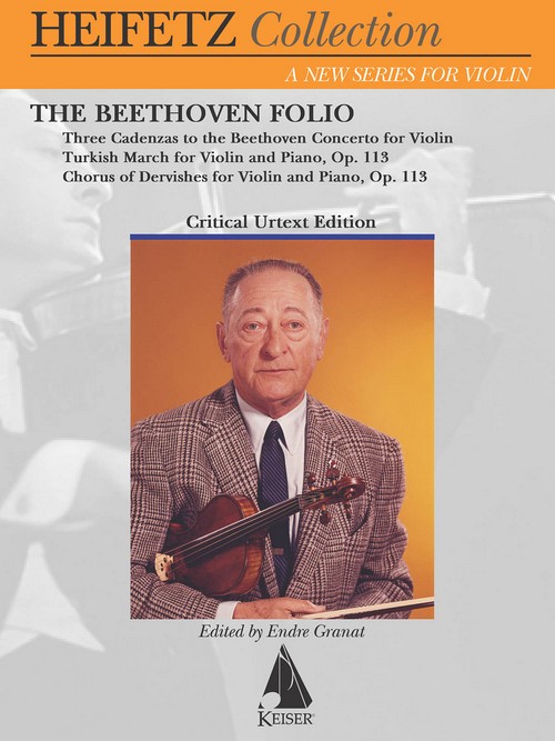 The Beethoven Folio: Critical Urtext Edition - The Heifetz Collection, Violin and Piano