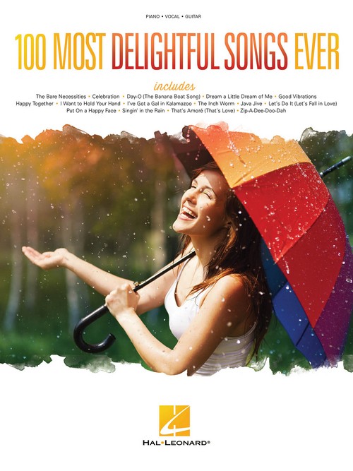 100 Most Delightful Songs Ever, Piano, Vocal and Guitar. 9781495019326