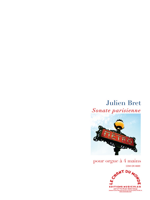 Sonate Parisienne, pour orgue