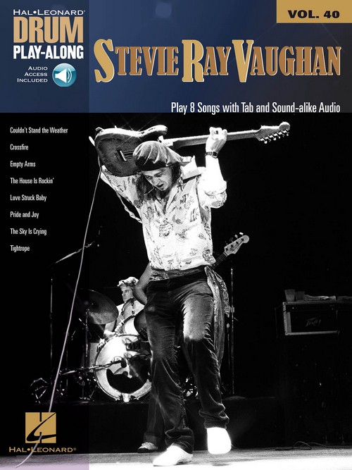 Stevie Ray Vaughan: Drum Play-Along Volume 40. 9781495022616