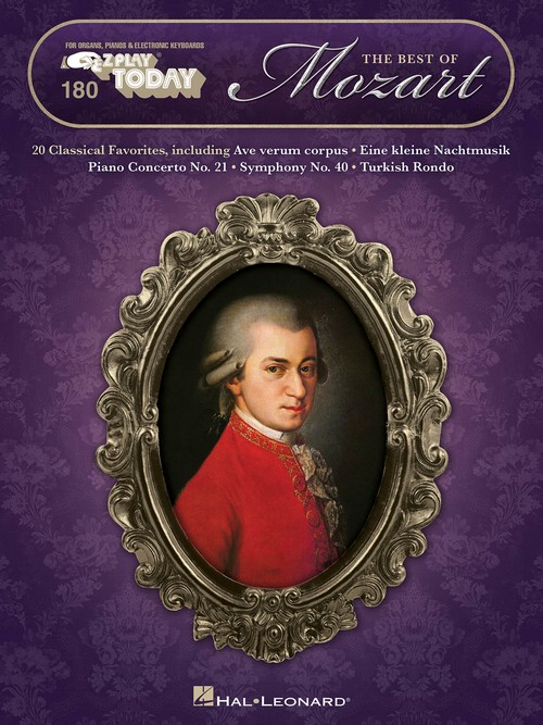 The Best of Mozart: E-Z Play Today Volume 180, Piano or Keyboard