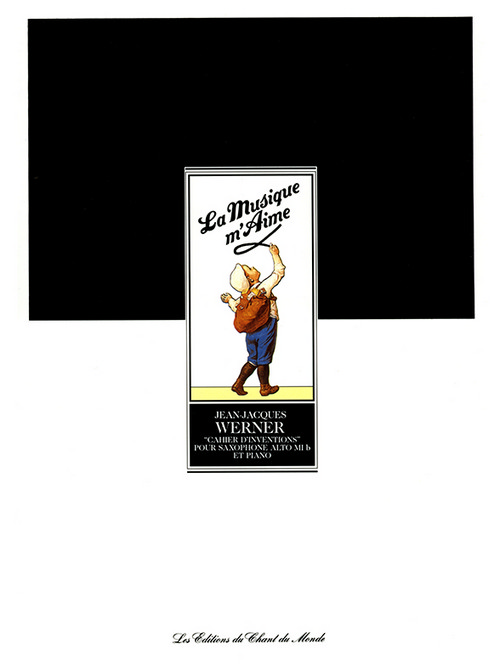 Cahier d'interventions, pour saxophone alto Si b et piano