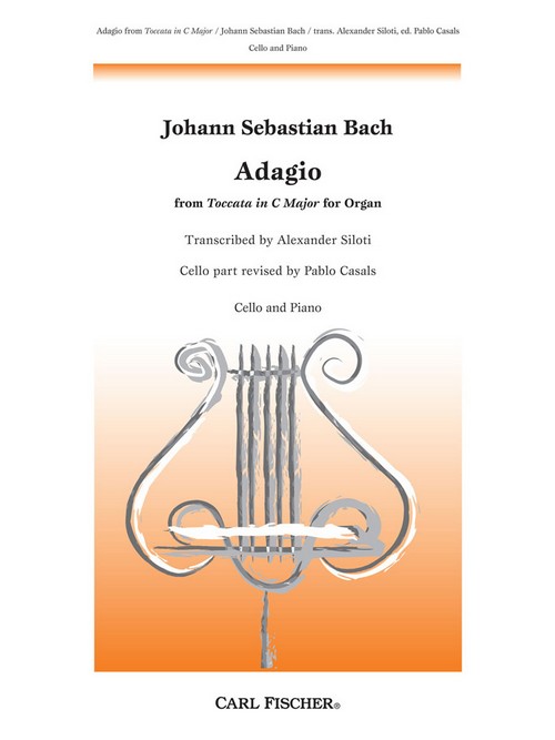 Adagio from Toccata in C Major, Cello and Piano