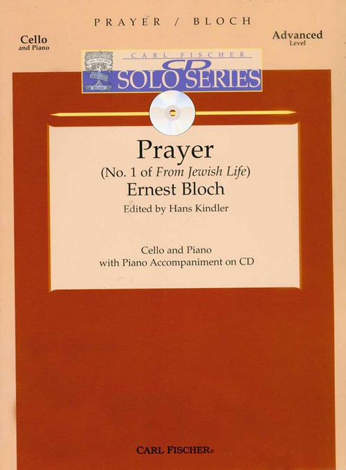 Prayer (No. 1 of 'From Jewish Life'), Cello and Piano