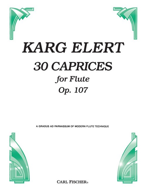 30 Caprices Op. 107, Flute