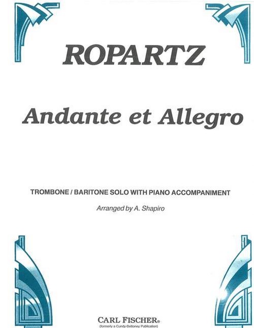 Andante et Allegro, Trombone and Piano. 98646