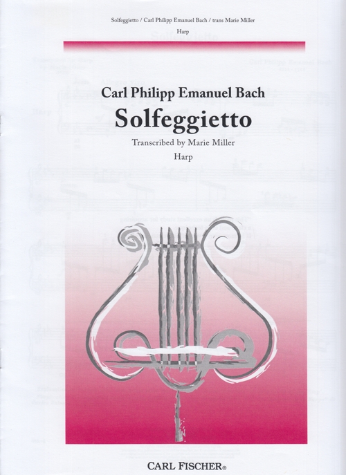 Solfeggietto, for Harp. 9780825821523