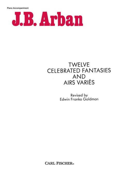 12 Celebrated Fantasies & Air, Piano
