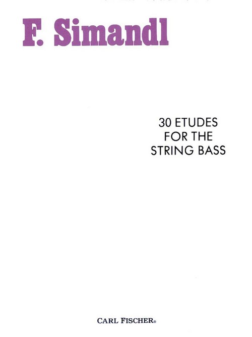 30 Études, Double Bass