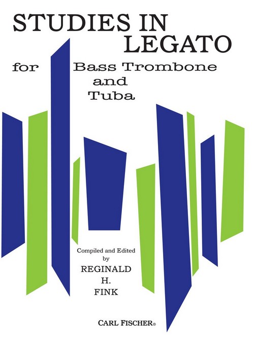 Studies In Legato for Bass Trombone and Tuba. 9780825809378