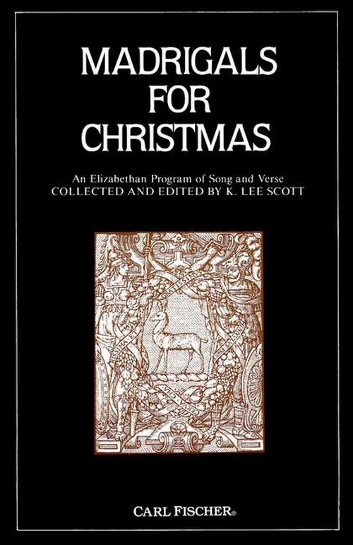 Madrigals for Christmas, SATB and Keyboard