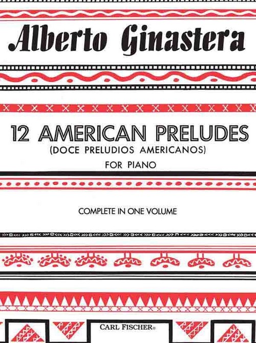 12 American Preludes = Doce Preludios Americanos, Piano