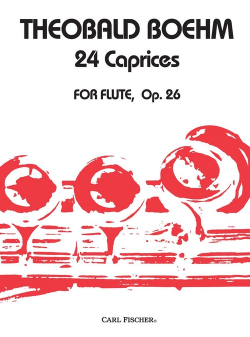 24 Caprices Op. 26, Flute. 9780825826276