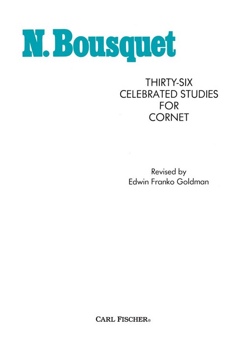 36 Celebrated Studies for the Cornet