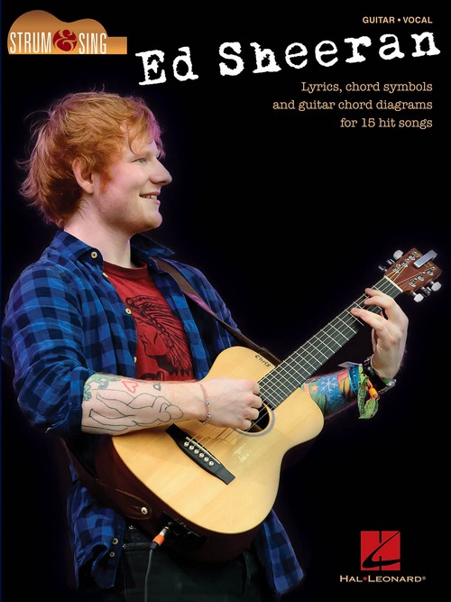 Ed Sheeran Strum & Sing Guitar: Lyrics, chord symbols and guitar chord diagrams for 15 hit songs. 9781495048500