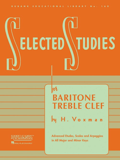 Selected Studies, for Baritone Treble Clef