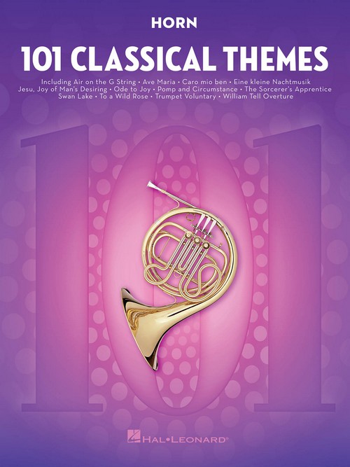 101 Classical Themes for Horn. 9781495056291