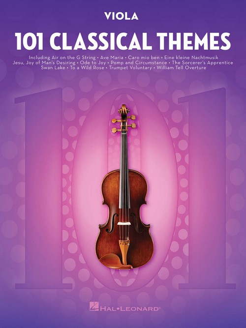 101 Classical Themes for Viola. 9781495056321