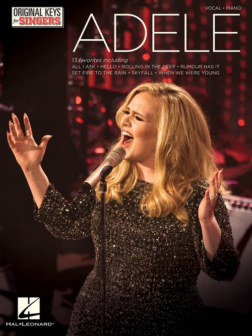 Adele - Original Keys for Singers: 13 Favorites for Vocal and Piano. 9781495056543