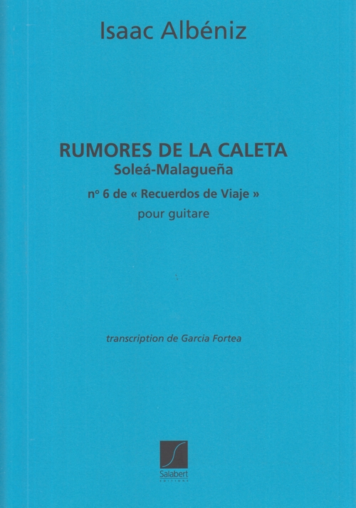 Rumores de La Caleta, pour guitare. 9790048021259 Rumores de La Caleta, pour guitare. 9790048021259