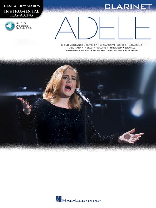 Adele: Instrumental Play-Along, Clarinet