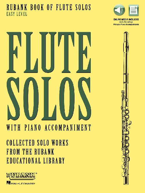 Rubank Book of Flute Solos - Easy Level: with Piano Accompaniment