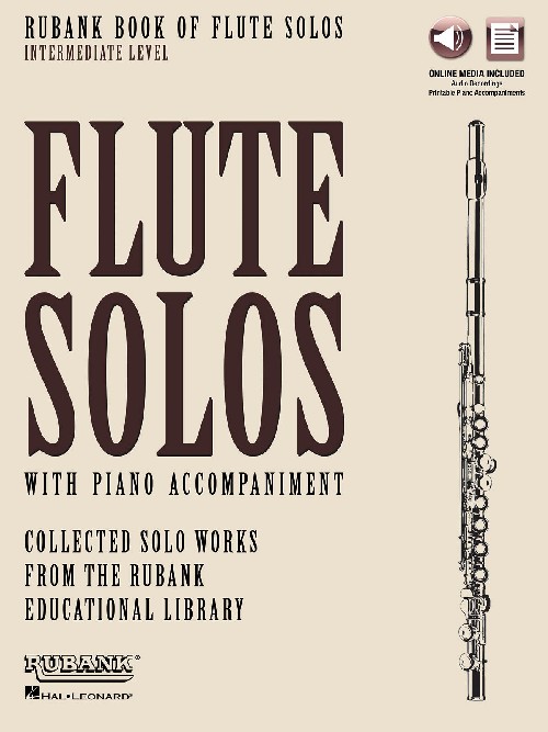 Rubank Book of Flute Solos - Intermediate Level: with Piano Accompaniment