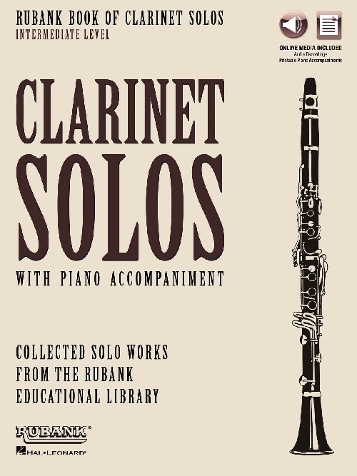 Rubank Book of Clarinet Solos - Intermediate Level: with Piano Accompaniment online