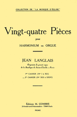 Vingt-quatre Pièces, cahier nº 2 (13 à 24): Pour harmonium ou orgue