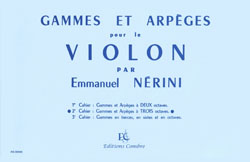 Gammes et arpèges Vol. 2 (à 3 octaves)