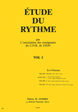 C.N.R. de Lyon - Etude du rythme Vol. 1