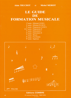 Guide de formation musicale Vol.4 - préparatoire 2. 9790230351744