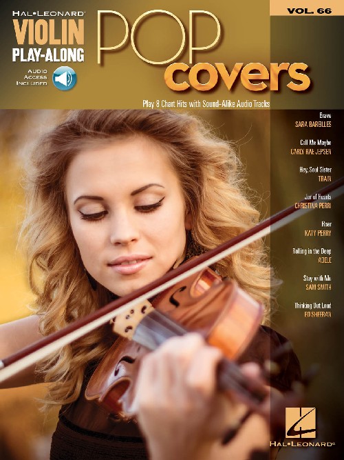 Pop Covers: Violin Play-Along Volume 66