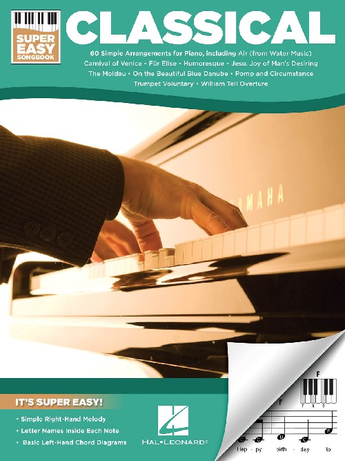 Classical - Super Easy Songbook, Piano