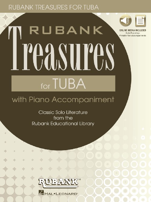 Rubank Treasures for Tuba: Book with Online Audio (stream or download)