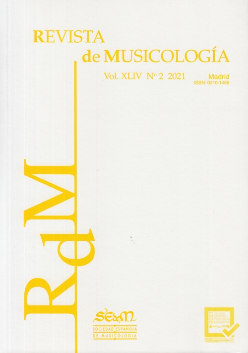 Revista de Musicología, vol. XLIV, 2021, nº 2
