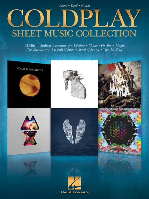 Coldplay Sheet Music Collection, Piano, Vocal and Guitar