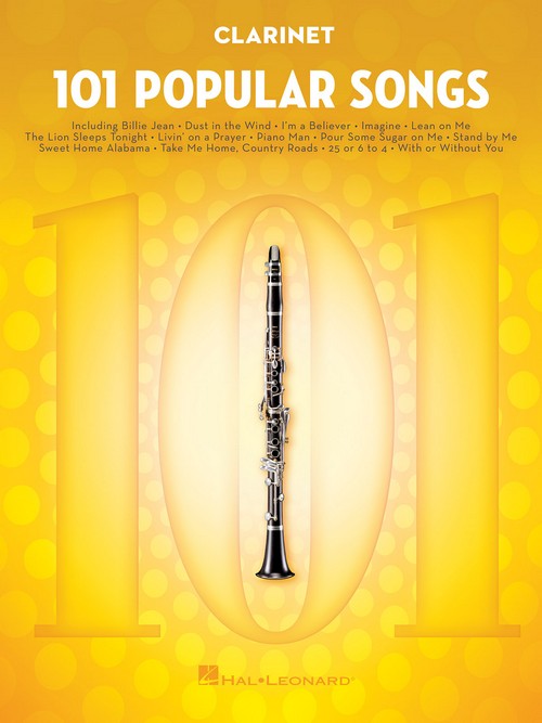 101 Popular Songs: for Clarinet