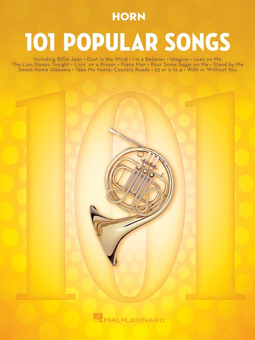 101 Popular Songs: for Horn